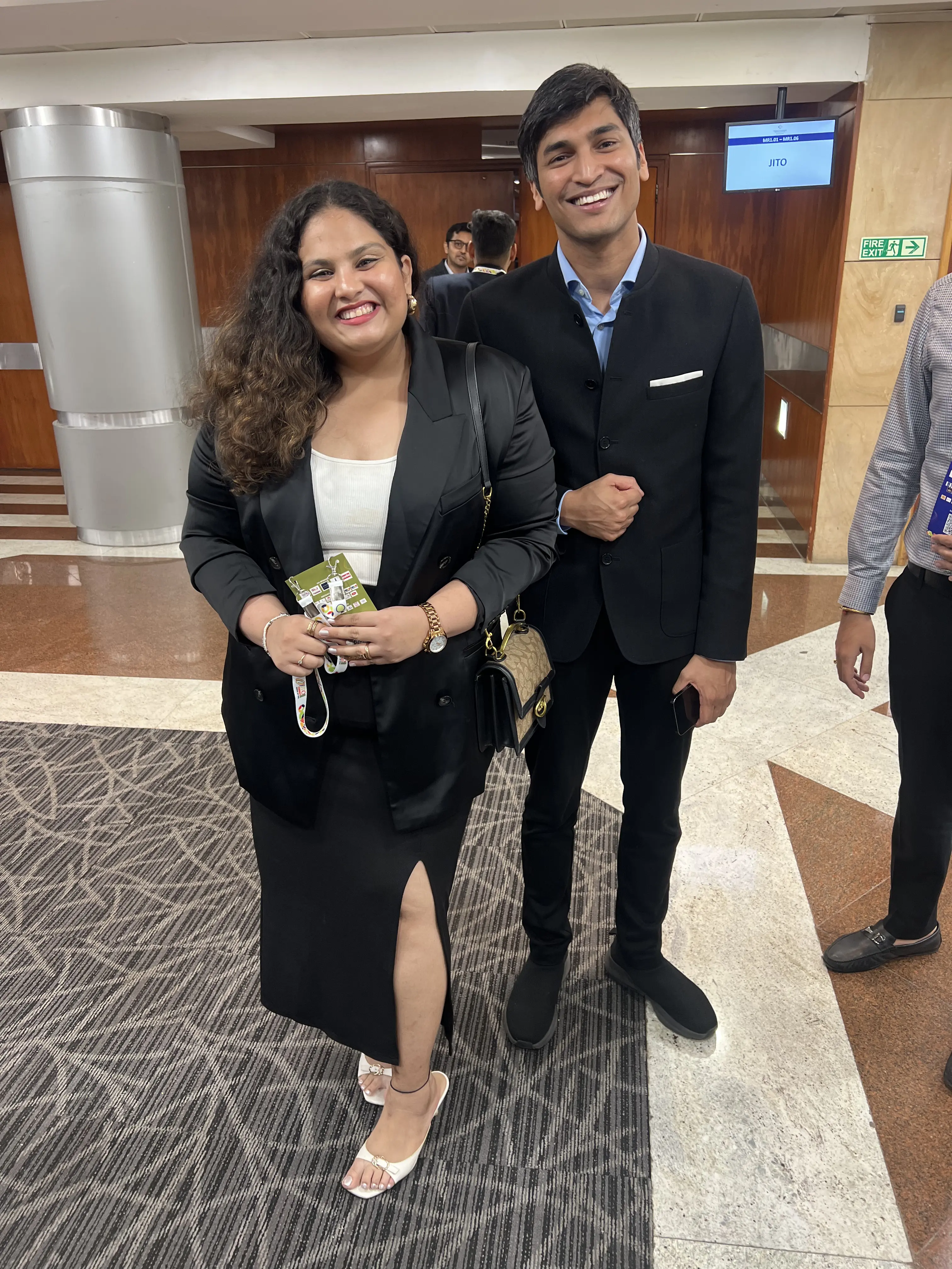 Isha with Pratham Mittal